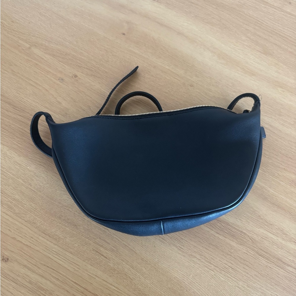 Madewell Black Crescent Crossbody Bag